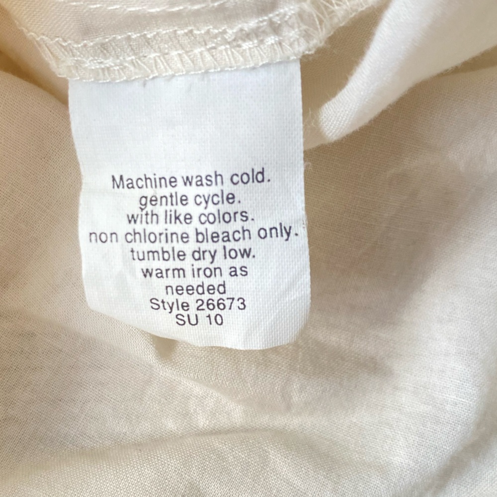 J. Crew Rugby Stripe Ginny Ivory Dress sz 0 - Picture 7 of 16